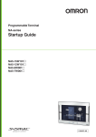 Sysmac NA-series HMI (Programmable Terminal) Startup