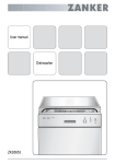 User manual Dishwasher ZKS5653