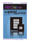 HDL KNX / EIB – BUS Panel controller