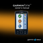 Garmin-Asus Garminfone A50 Manual