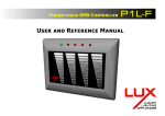 P1L - 4 dimmer User Manual V2.cdr