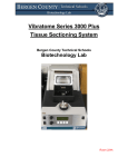 Vibratome Series 3000 Plus Tissue Sectioning System