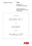 AC500 V2.1 ACSM1 Profibus DP
