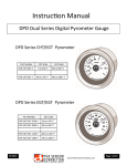 DPD Series Dual Pyrometer Gauge User Manual