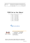 F2X03 Series User Manual