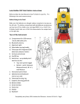 SFSU guide to Leica total station