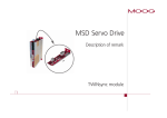 MSD Servo Drive TWINsync Module