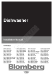 Installation Manual Dishwasher