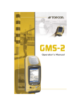 GMS-2 Operator`s Manual