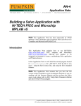 AN-4 Building a Salvo Application with HI-TECH