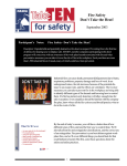 Fire Safety Participant Manual