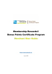Membership Rewards® Bonus Points Certificate