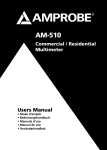 Amprobe AM-510 Digital Multimeter