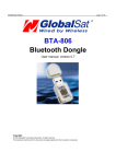 BTA-806 Bluetooth Dongle