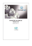Dental CAD - User Manual Version 2.0 7,03 Mb