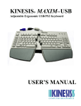 KINESIS MAXIM USB - Kinesis Corporation