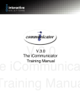 V.3.0 The iCommunicator Training Manual