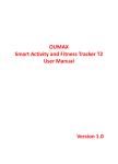OUMAX Smart Activity and Fitness Tracker T2 User Manual Version