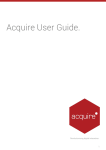 Acquire User Guide 4.0_0