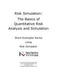 Risk Simulation Basics - Real Options Valuation, Inc.