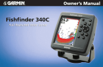 Fishfinder 340C Owner`s Manual