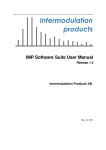 IMP Software Suite User Manual