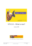 VFX 9.5 – What is new?