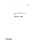 Livelink WCM Server 9.7