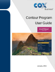 Contour Program User Guide