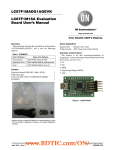 EVBUM2170 - LC87F1M16A Evaluation Board User`s Manual