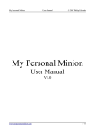 My Personal Minion