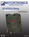 TE-RTD12 User Manual - I.C.T. Power Company Inc.