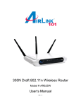 300N Draft 802.11n Wireless Router User`s Manual