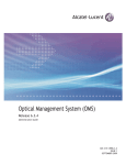 Optical Management System (OMS) - Alcatel