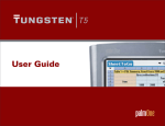 User Guide for the Tungsten™ T5 Handheld (v 1.1)