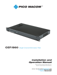 CEF860 User Manual