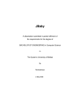 A dissertation submitted in partial fulfilment of the requirements for