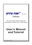 User`s Manual and Tutorial
