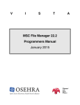 Programmer`s Manual - MSC Fileman 22.2 Documentation