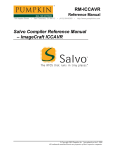 RM-ICCAVR Salvo Compiler Reference Manual