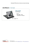 User Manual 17” / 19” LCD - I