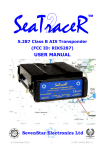 SeaTraceR2 AIS B User Manual