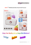 QOOC Multifunction Baby Steam Foods Processor