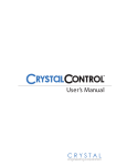 CrystalControl User`s Manual