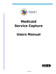 Service Capture User`s Manual - Macomb Intermediate School District