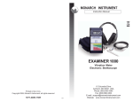 Examiner 1000 Instruction Manual (English)