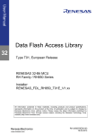 Data Flash Access Library - Type T01