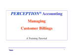 Managing Customer Billings