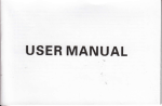 USER MANUAL - Chinavasion