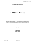 EZD User Manual